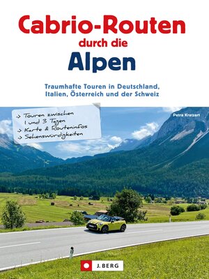cover image of Cabrio-Routen durch die Alpen